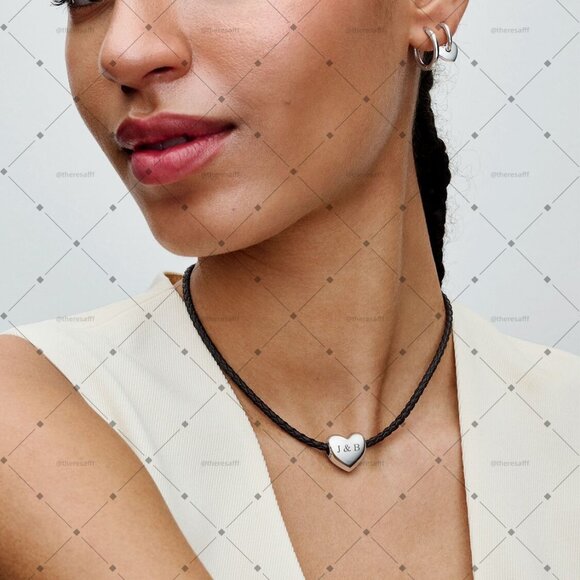 Pandora Be Love Engravable Large Heart Charm - Picture 6 of 7